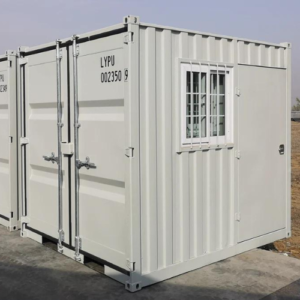Contenitore cubico da 9 piedi con porta e finestra