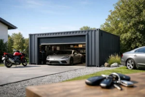 Scopri di più sull'articolo Garage prefabbricato in container: conviene?