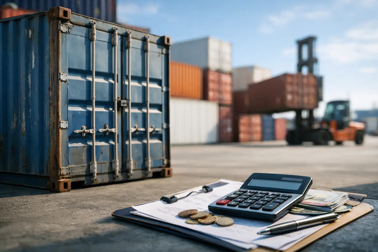 Al momento stai visualizzando Quanto costa un container usato oggi