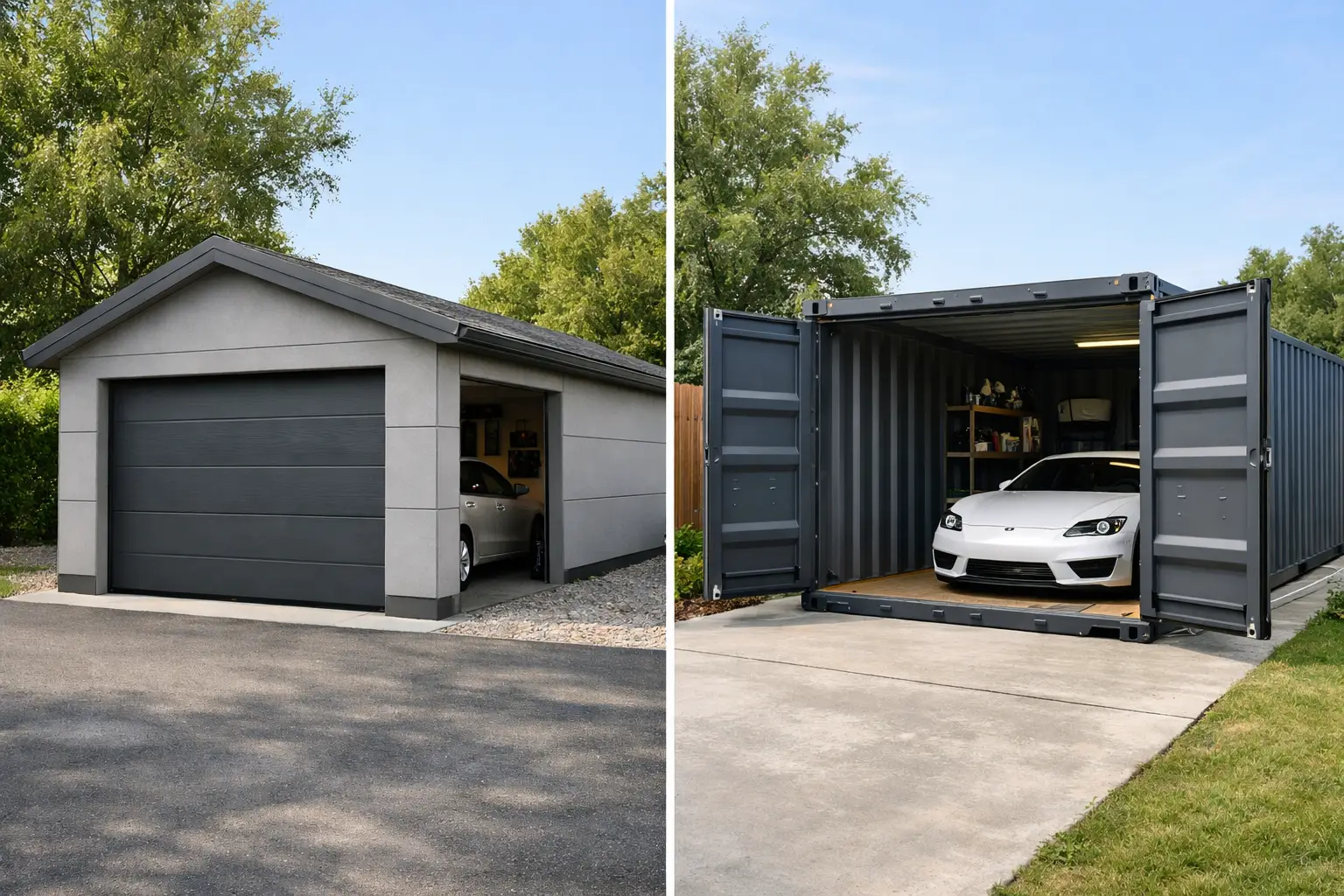 Scopri di più sull'articolo Garage prefabbricato o container: cosa conviene
