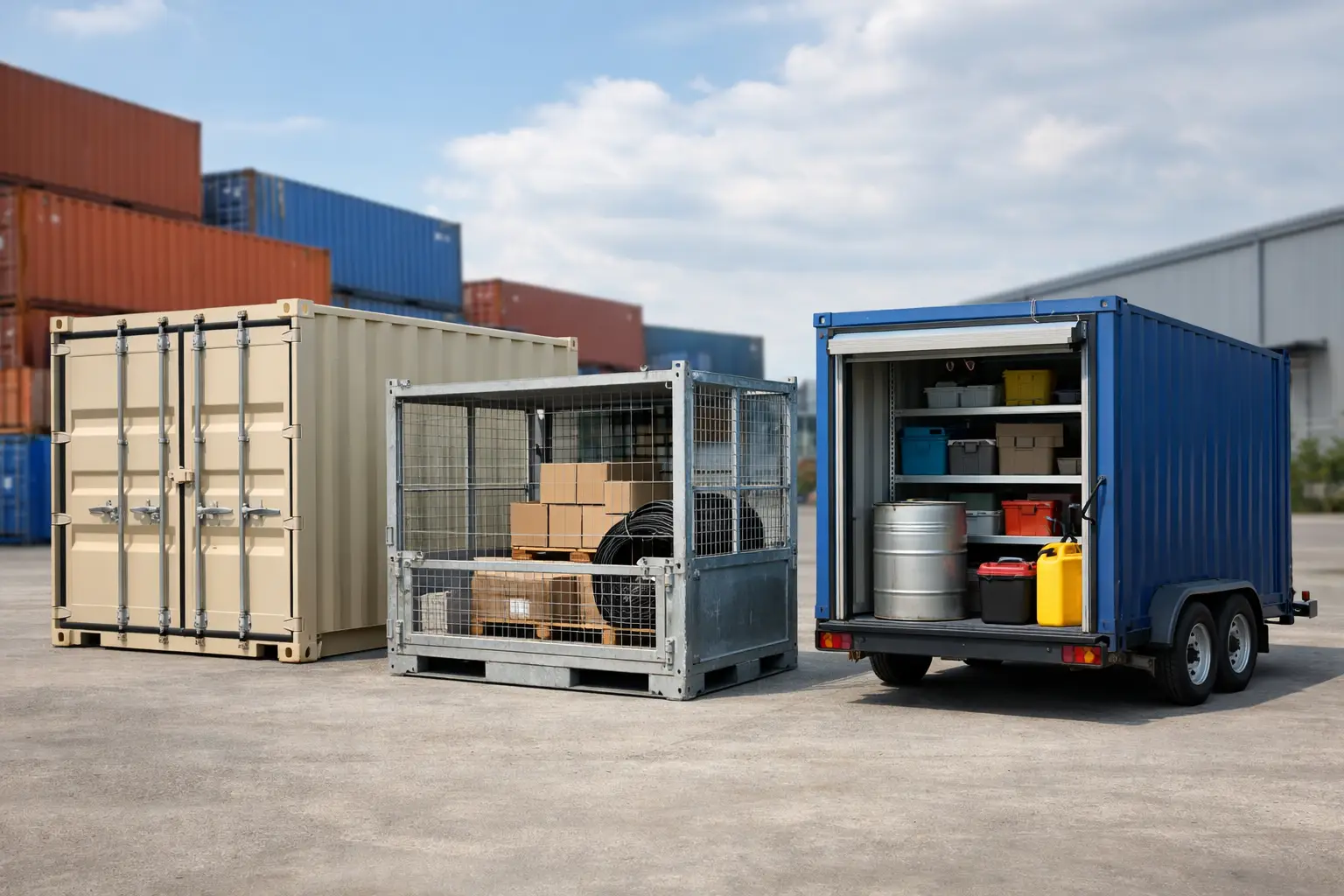 Scopri di più sull'articolo Tipi di container per stoccaggio: quali scegliere