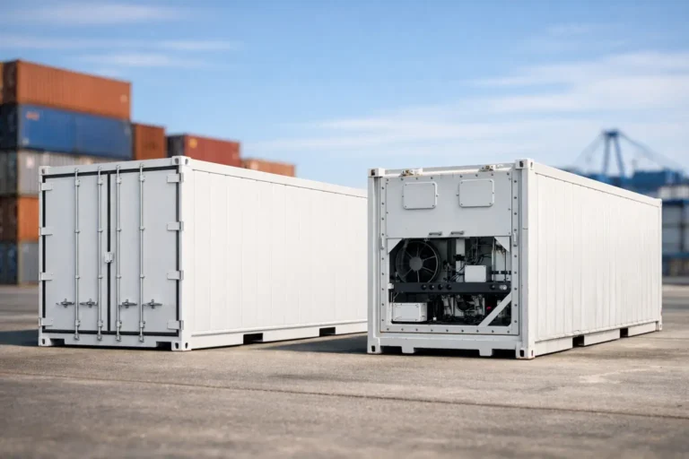Container coibentato vs refrigerato quale scegliere